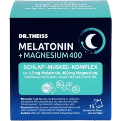 Dr. Theiss Melatonin+magn.400 Schlaf-Muskel-Kompl. 75 G