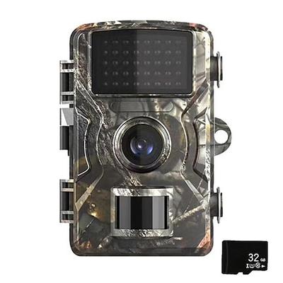 DL001 Jagd Trail Kamera 16MP 1080P Wildtier Scouting Kamera mit 12M Nachtsicht Bewegungsmelder IP66 wasserdichte Trail Kamera Valentinstagsgeschenk