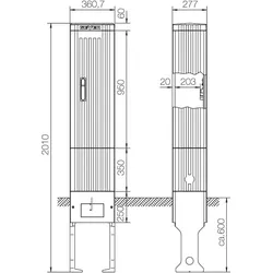 ABN Anschlusssäule SL202