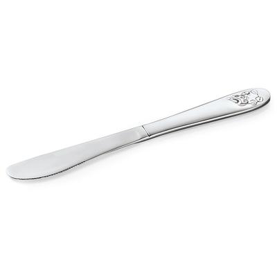 60x Kindermesser Amelie Bär, Kinderbesteck Edelstahl 18/0, Löffel 17 cm