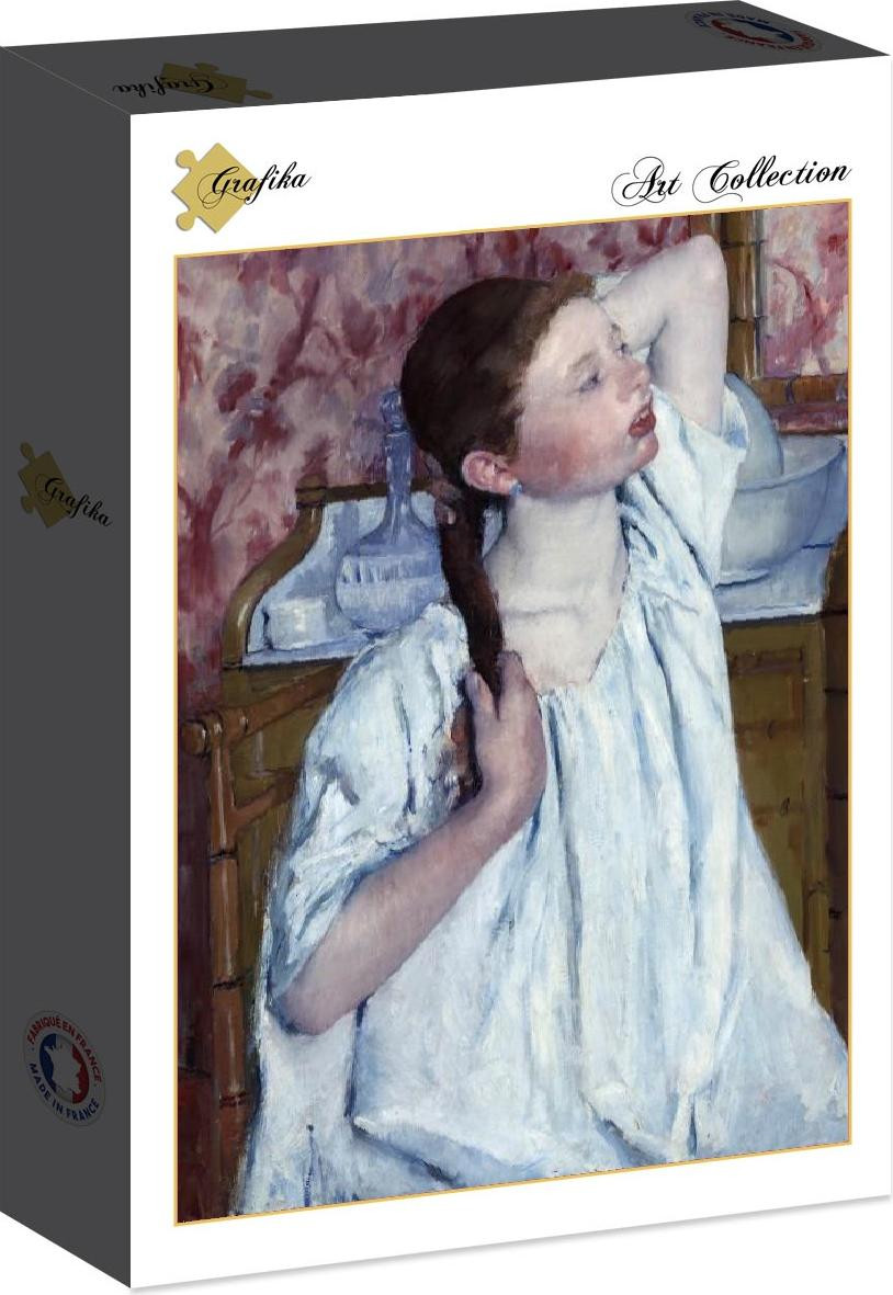 Grafika Puzzel Mary Cassatt Meisje dat haar haar opsteekt 2000 stukjes