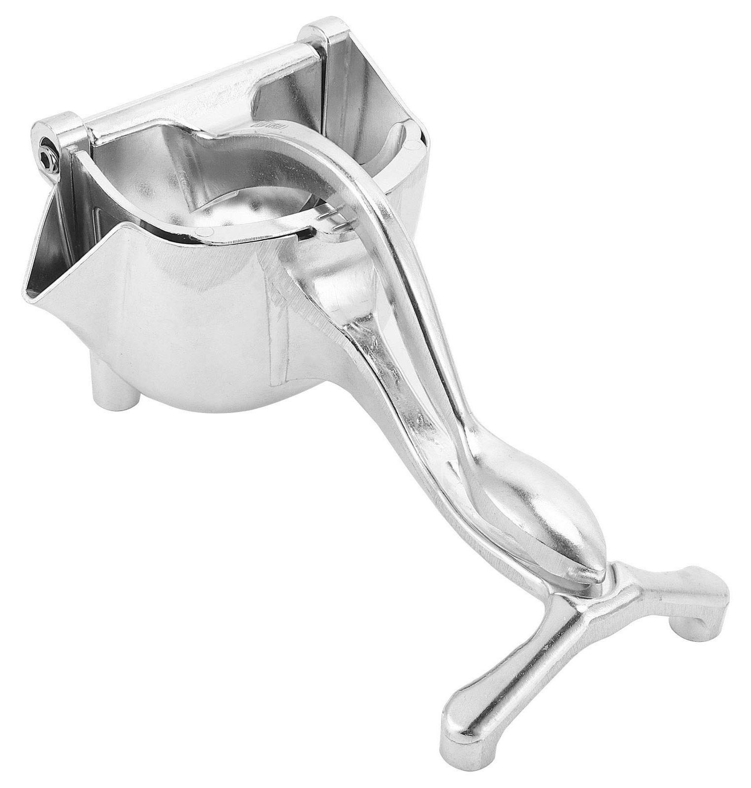 Dripio Handpers voor fruit en citruspers, zilverkleurig