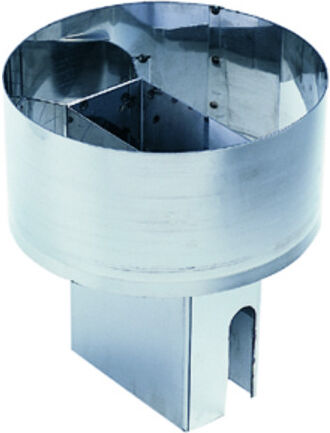 Adaptateur Kränzle pour raccordement direct à la cheminée (tuyau d'évacuation) diamètre 200 mm (44192)