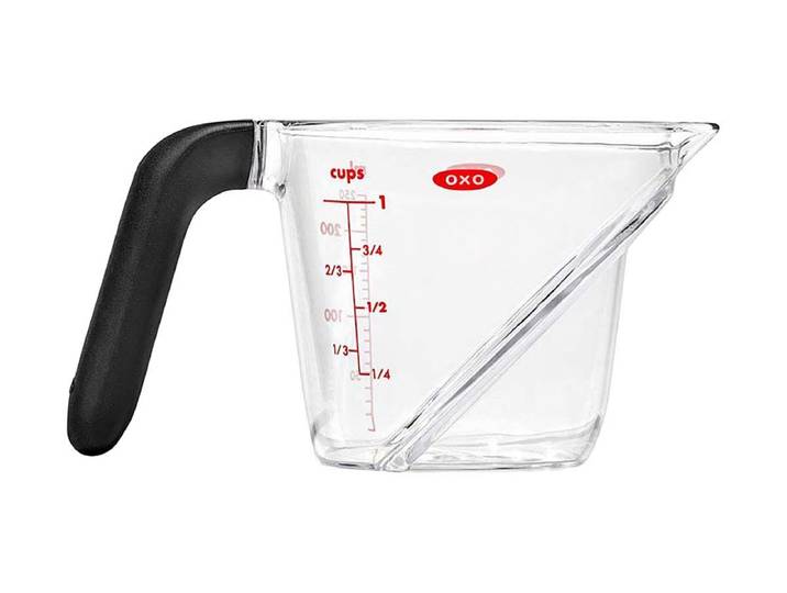 OXO Good Grips Abgewinkelter Messbecher 250ml