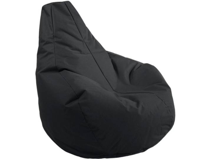 KiNZLER Sitzsack Gamer (1 St), Uni Farben, mit Rückenlehne, Outdoor geeignet, Kinderzimmer