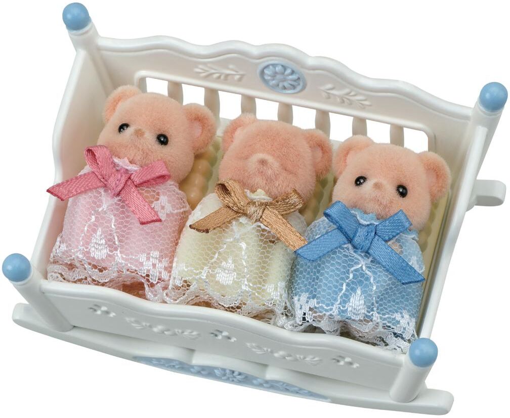 Sylvanian Families Mini muñecas mini mundos Trillizos Biscuit Epoch.