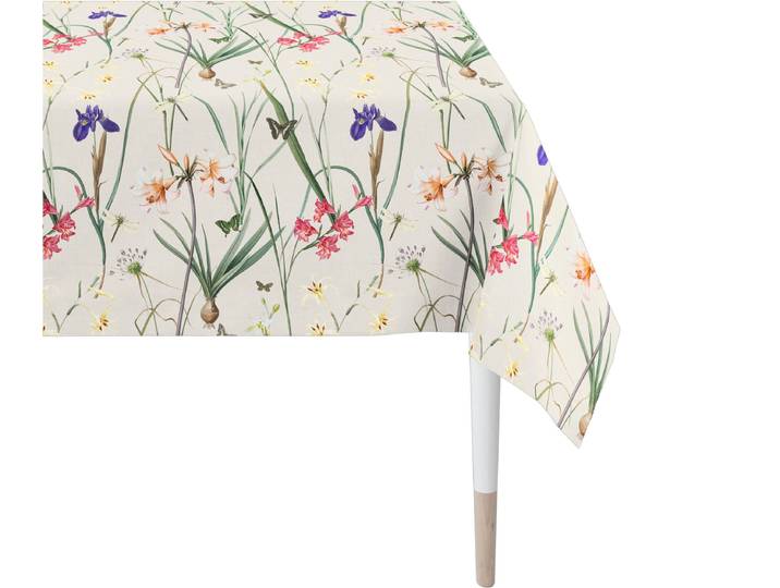 Tischdecke APELT 6720 , beige (natur), B:250cm L:150cm, Baumwolle, Polyester, Tischdecken, Tischdecke