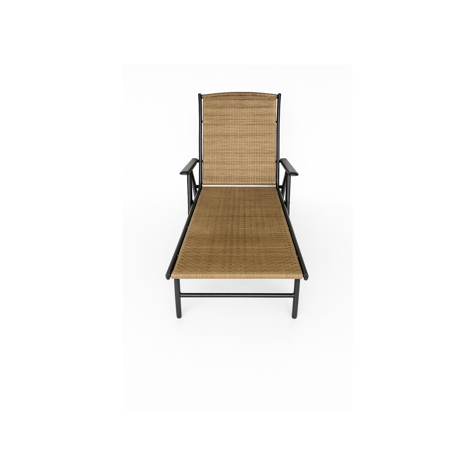 Sedex Sedex Palma Liege Natur – Hularo® PE-Geflecht mit 5-fach verstellbarer Rückenlehne