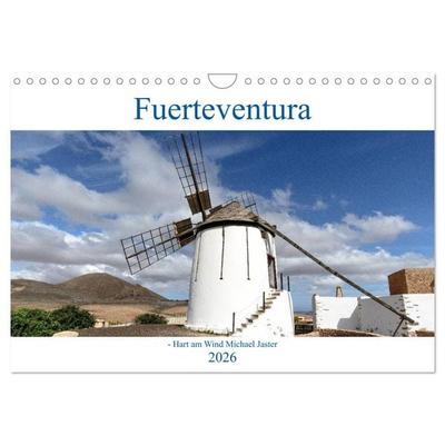 Fuerteventura - Hart am Wind (Wandkalender 2026 DIN A4 quer), CALVENDO Monatskalender