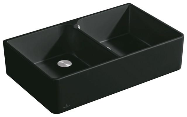 Villeroy & Boch Spülstein 90 X Spülstein Doppelbecken, 639000RW 639000RW
