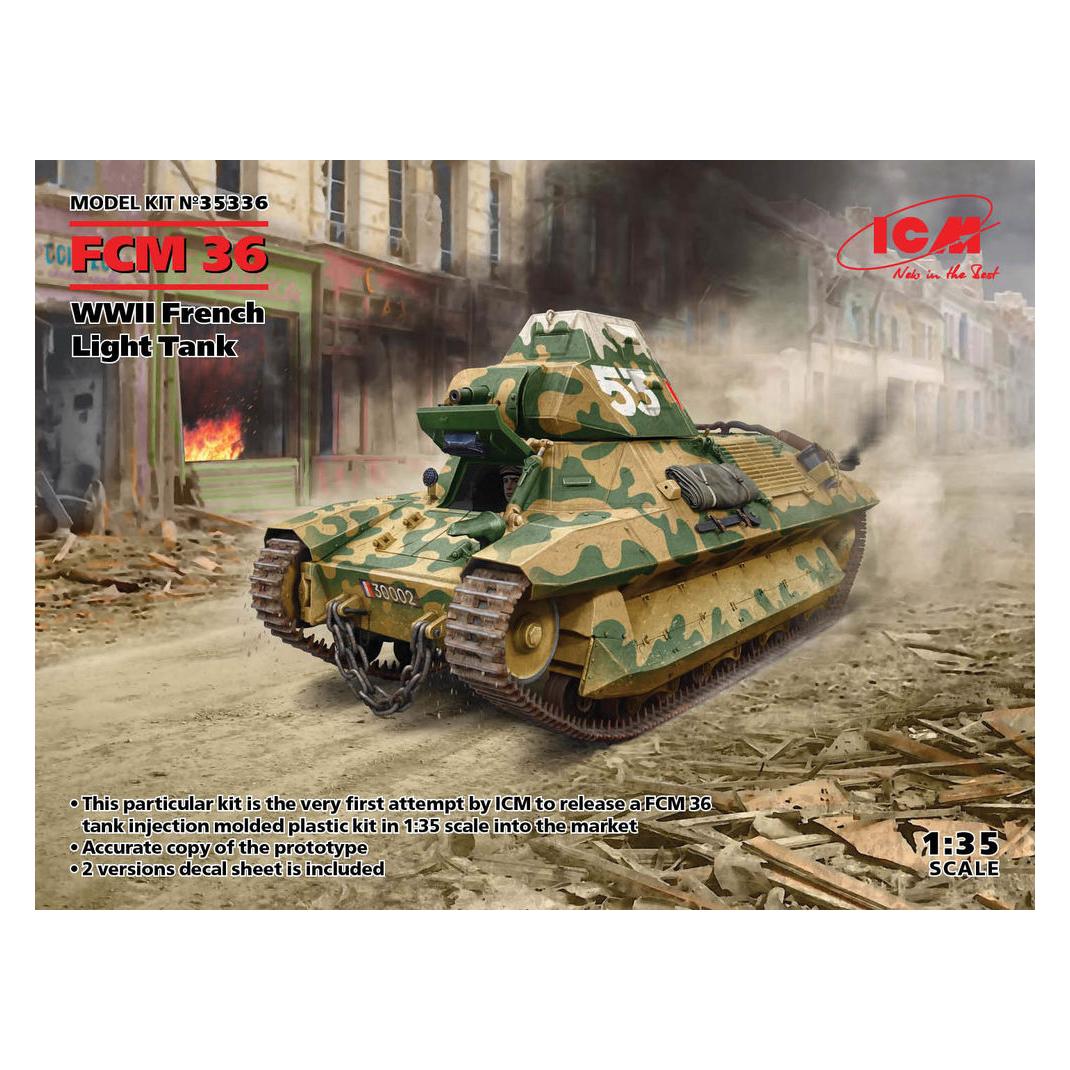 ICM FCM 36, WWII French Light Tank (35336)
