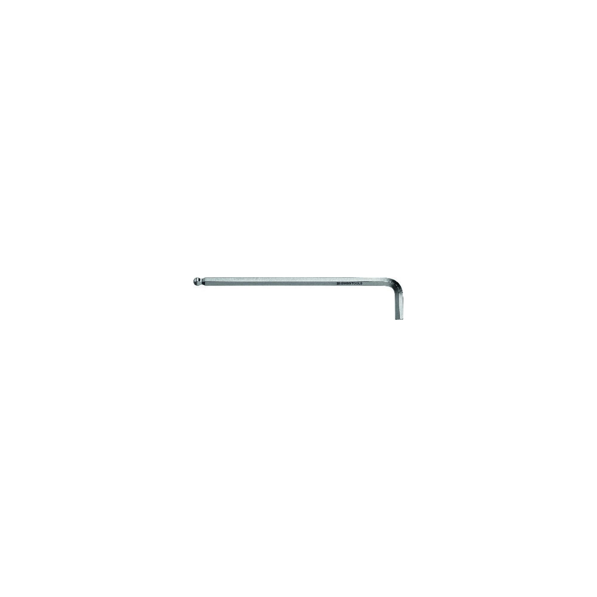 PB Swiss Tools Winkelschraubendreher DIN 911L verchromt 1/8" Kugelkopf (PB 212Z.L 1/8)