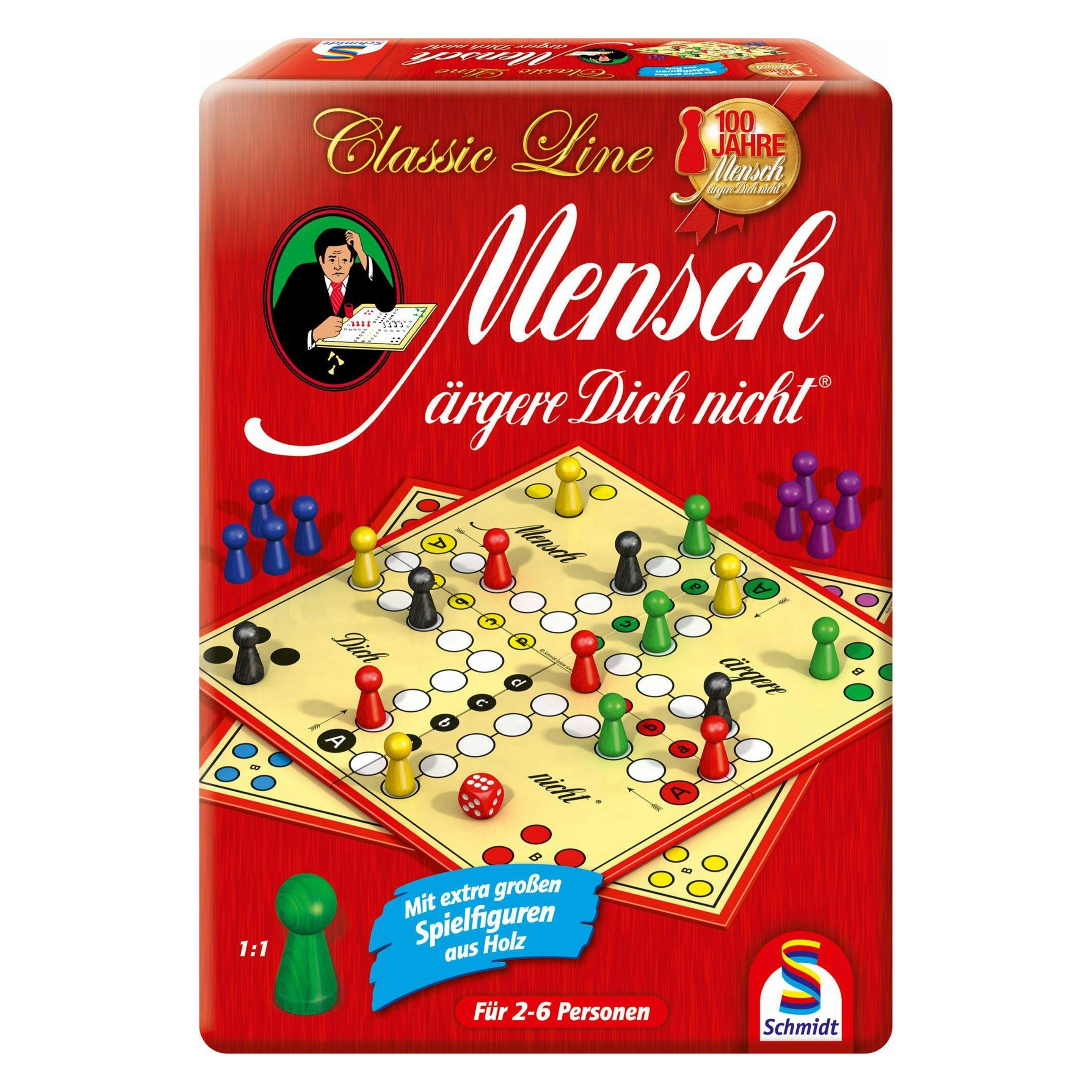 Schmidt Spiele Mensch ärgere Dich nicht (Deutsch, 2 - 6 Spieler) (49439)