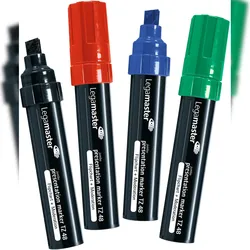 Legamaster Presentation Marker TZ 48 Set sortiert Keilspitze VE=20x4 Stück