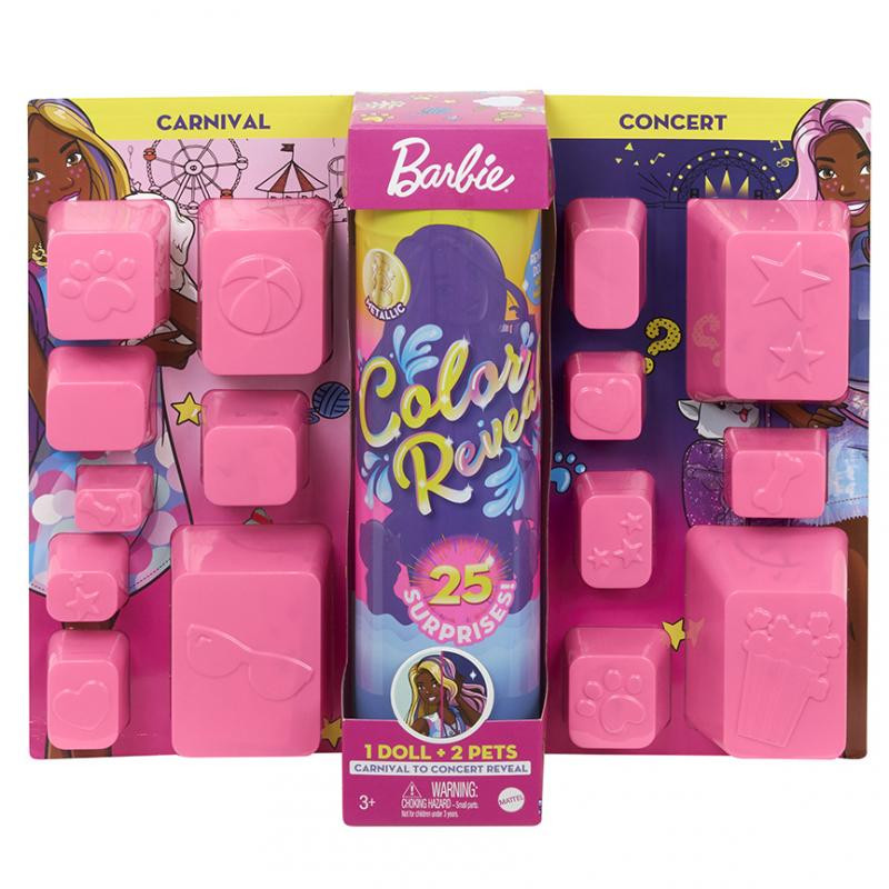 Mattel Barbie Color Reveal Ultimate Reveal pop, park en bioscoopset