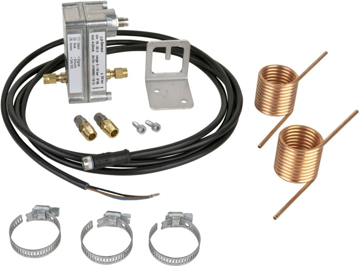 Wilo Elektrisches Zubehör, Druckregelung Drucksensor Kit 0-25BAR VERT. (4194671)