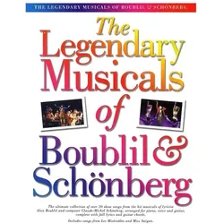 The legendary Musicals of Boublil and Schönberg songbook piano/vocal/guitar, Fachbücher von Claude-Michel Schönberg
