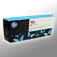 HP Tinte F9K01A 745 magenta