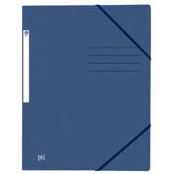 OXFORD Eckspanner TOP FILE+ DIN A4 dunkelblau