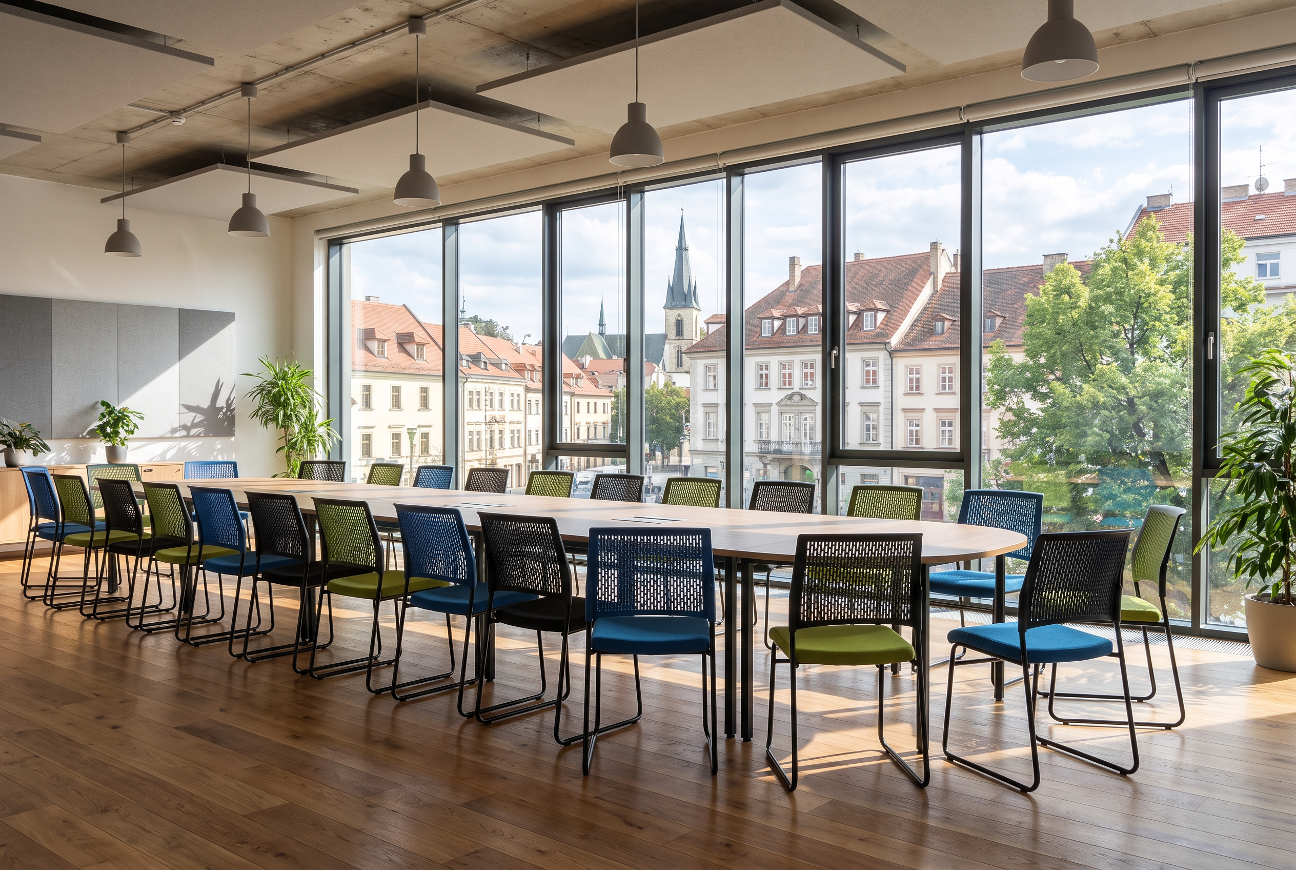 B2B Partner Konferenční židle MYSTIC, zelená