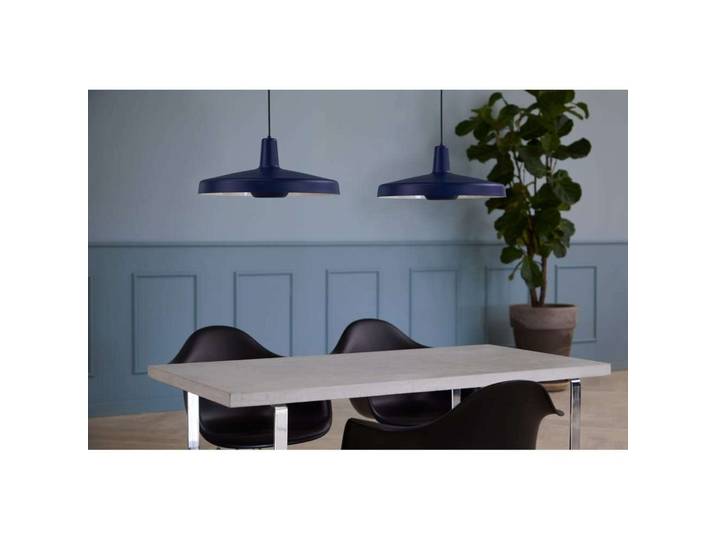 Suspension Arigato, bleue, Ø 45 cm - GRUPA - Salle à manger - Vintage / rétro - Aluminium