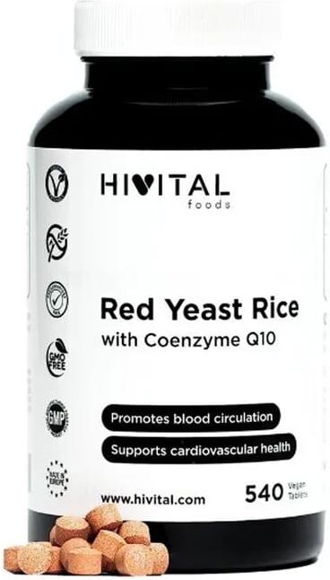 Hivital Foods Red Yeast Rice 540 VCaps