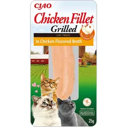 INABA CAT Gegrilltes Hühnerfilet in Hühnerbrühe 25g