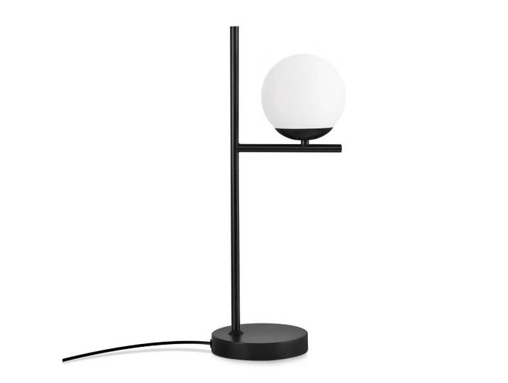 Nettlife Tischleuchte Oase 22/22/50 cm, Schwarz, Metall, E27, 22x50x22 cm, Lampen & Leuchten, Innenbeleuchtung, Tischlampen