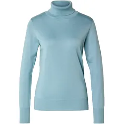 Tchibo - Feinstrick-Rollkragenpullover - Damen - Gr. XL - hellblau