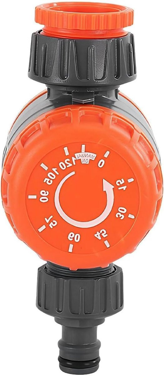 Mechanische Tuinslang Water Timer voor het bewateren van planten - 120 minuten - Meerkleurig