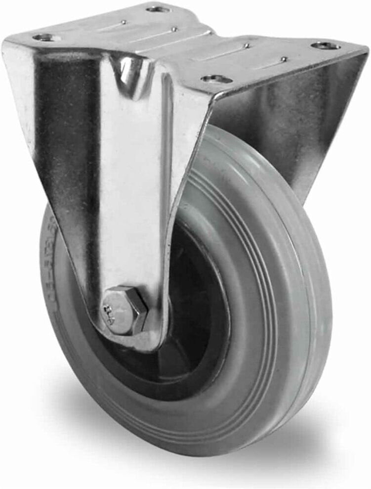 CASCOO Bockrolle ø 200 mm Serie P4R2 Rollenlager (FPP55W0200P4R2R0N)