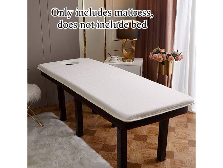 Matelas de lit de beauté pliable-coussin épais antidérapant pour Tables de Massage, coussin de Salon Portable, éponge haute densité, colchón