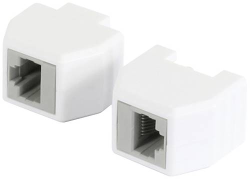 Allnet ALL-RJ45-Magnet RJ45 Sicherungskupplung, Abwurfbuchse, PoE fähig, bis zu 10GBit 193972 Stecker, gerade Weiß 1St.