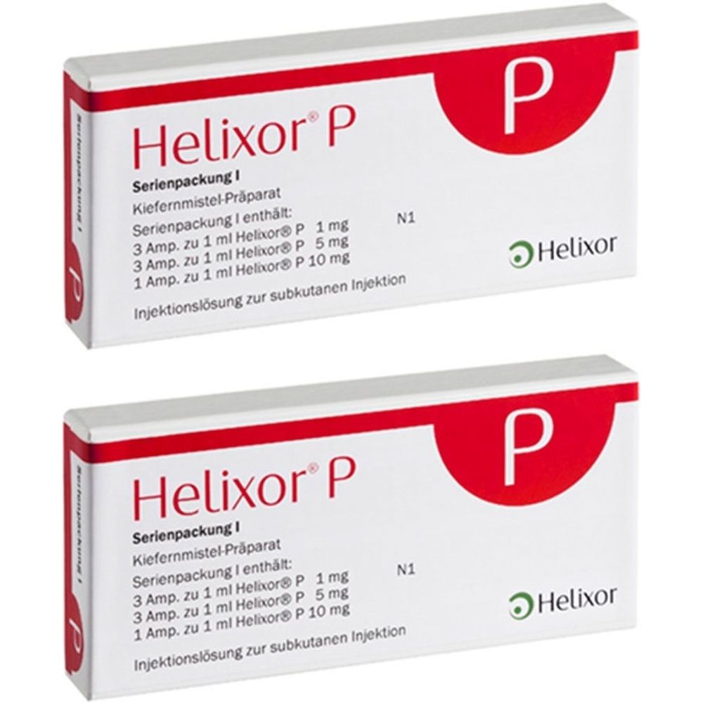 Helixor P Serienpackung I Ampullen x2 2x7 St