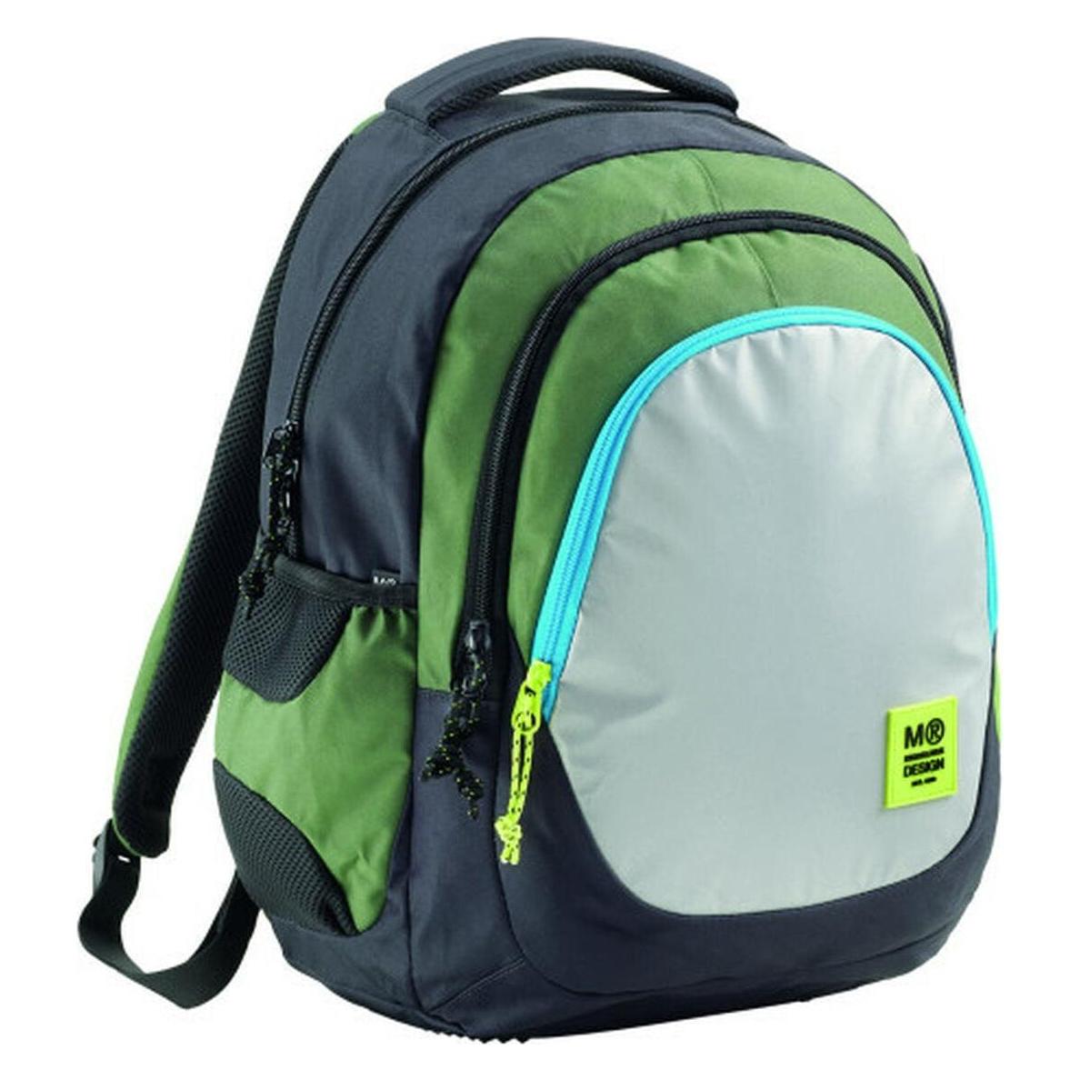 Miquelrius Rucksack Triple Berlin Recy 30l 3 Fächern grün (30 l) (A193354)