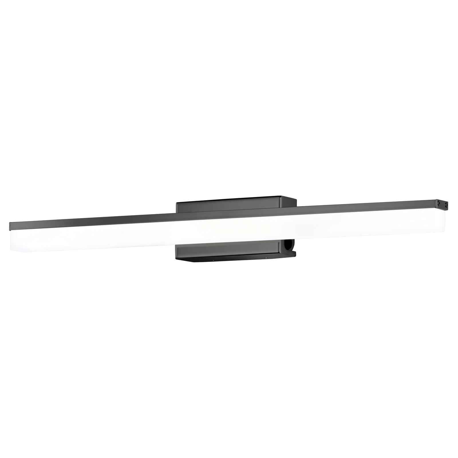home24 LED-wandlamp zwart 60 cm