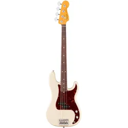 Fender American Pro Precision Bass RW Olympic White - E-Bass