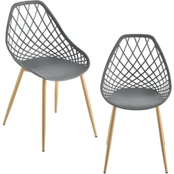 DESIGNSTUHL-SET 2 TLG. Warschau