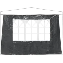 Relaxdays, Pavillon Zubehör, 2x Pavillon Seitenwand (300 cm, 300 cm)