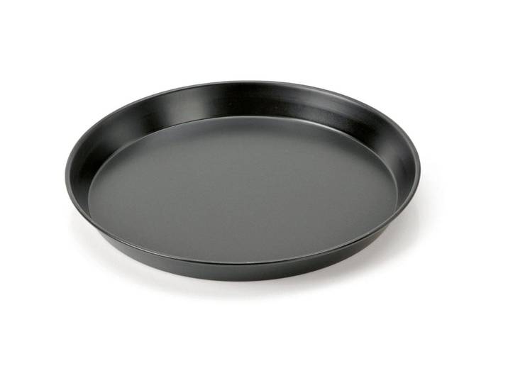 Back und Pizzablech Kaiser 32cm - Farbe: Schwarz - Backblech