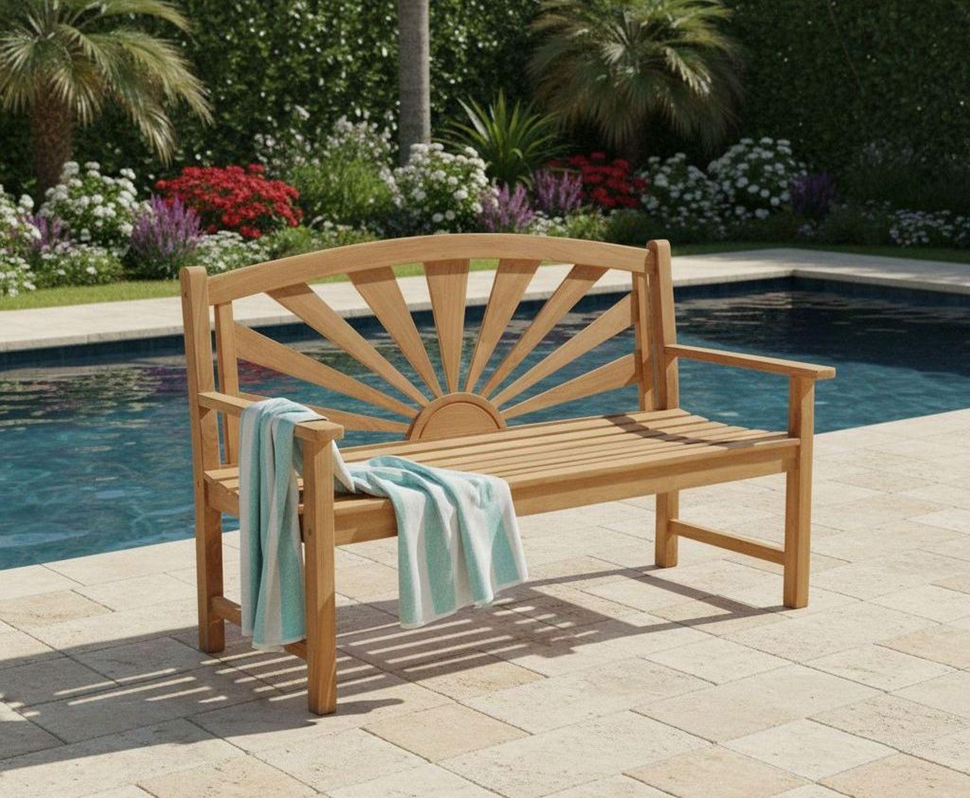 Lesli Living Landhausbank Sunburst 156 cm