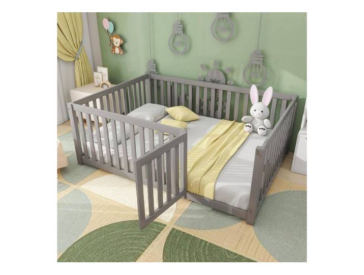 LuxusKollektion Hausbett Kinderbett Bodenbett 140x200 cm