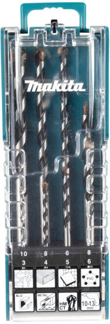 Makita Set de forets TCT 8 pièces (E-15855)