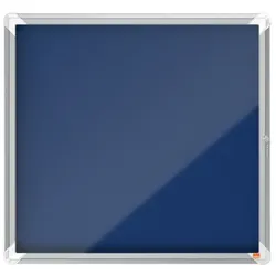 nobo Schaukasten, Textil-Rückwand, Innenbereich, 6 x DIN A4