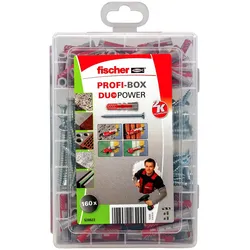 fischer Profi-Box DuoPower + S Universaldübel-Sortiment 160 Stück