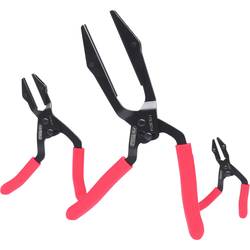 KS Tools 115.5010 Stufenloser Schlauch-Abklemm-Zangen-Satz, abgewinkelt, 3-tlg