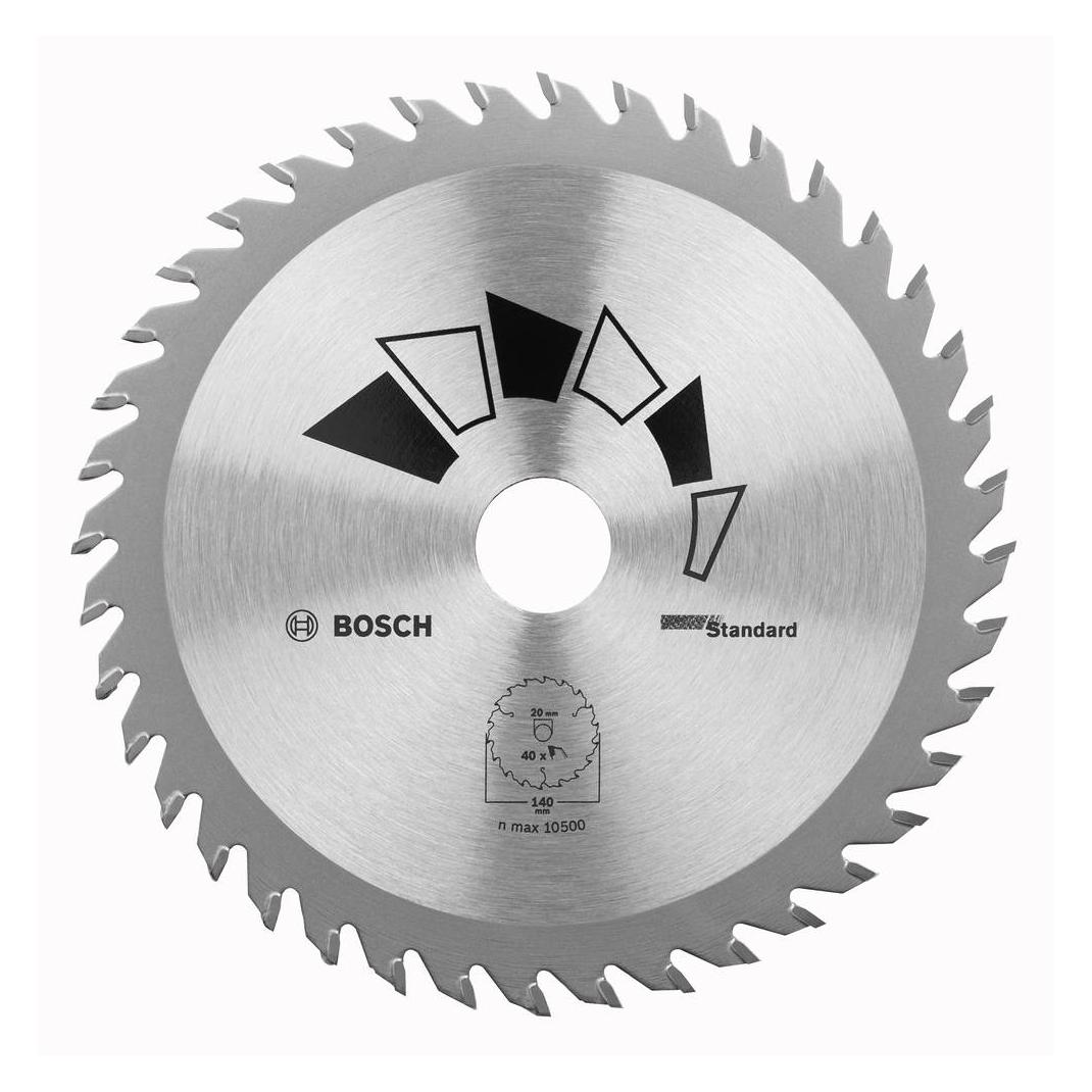Bosch Zubehör Kreissägeblatt STANDARD D= 170 mm Bohrung= 20 mm Z= 40 (2609256813)