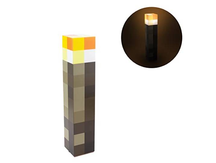 Lampada a soggetto Paladone Lampada Torcia Minecraft