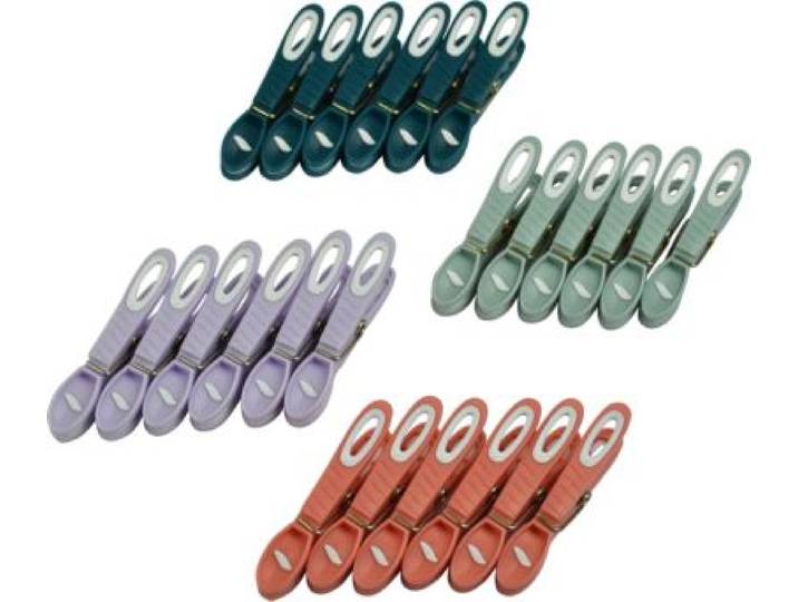 Essentielb - Pinces Linge Bi-Matière X24