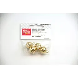 5x Knorr Metall Glöckchen Gold 15mm 4er Beutel